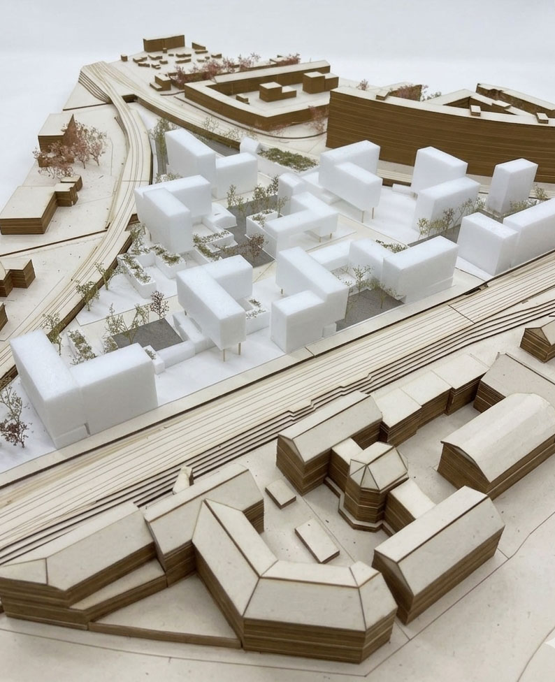 Modell M 1:500